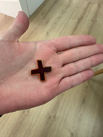 CRUZ MADERA ORO