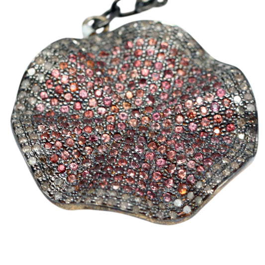 DIJE PLATA DIAMANTES