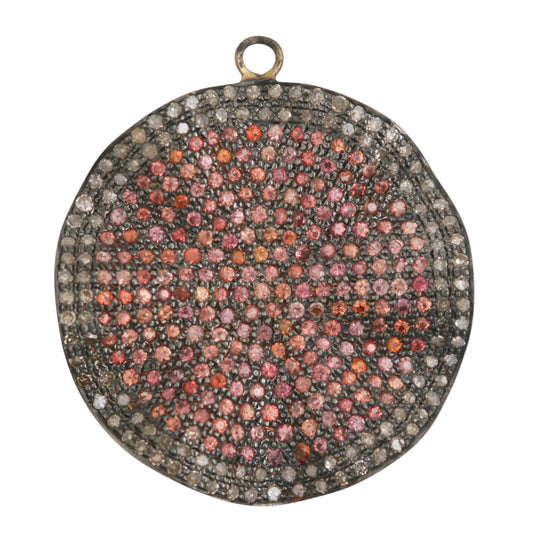 DIJE PLATA DIAMANTES