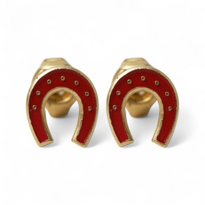 ARETES NIÑAS ESMALTE HERRADURA