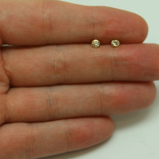 ARETES NIÑAS BISEL
