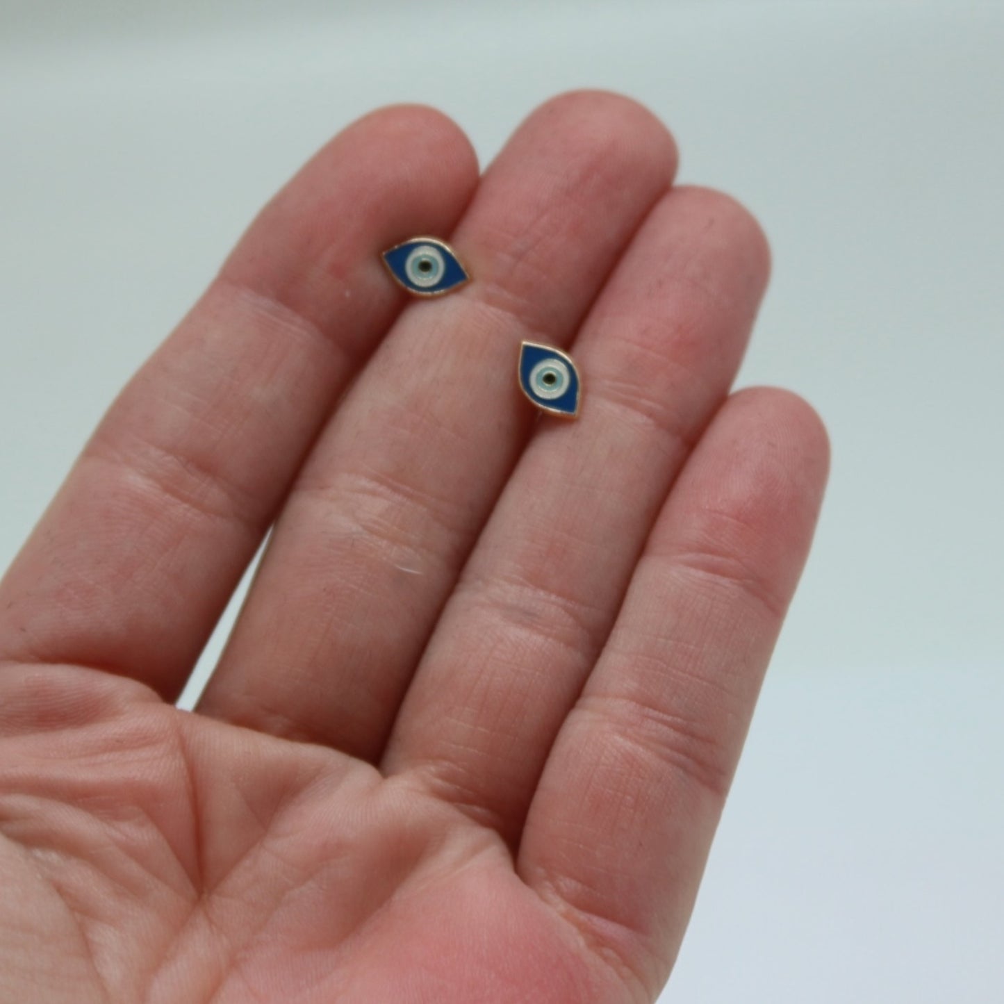 ARETES OJO ESMALTE