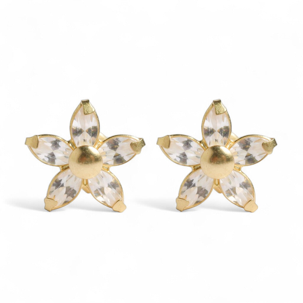 ARETES NIÑAS FLOR