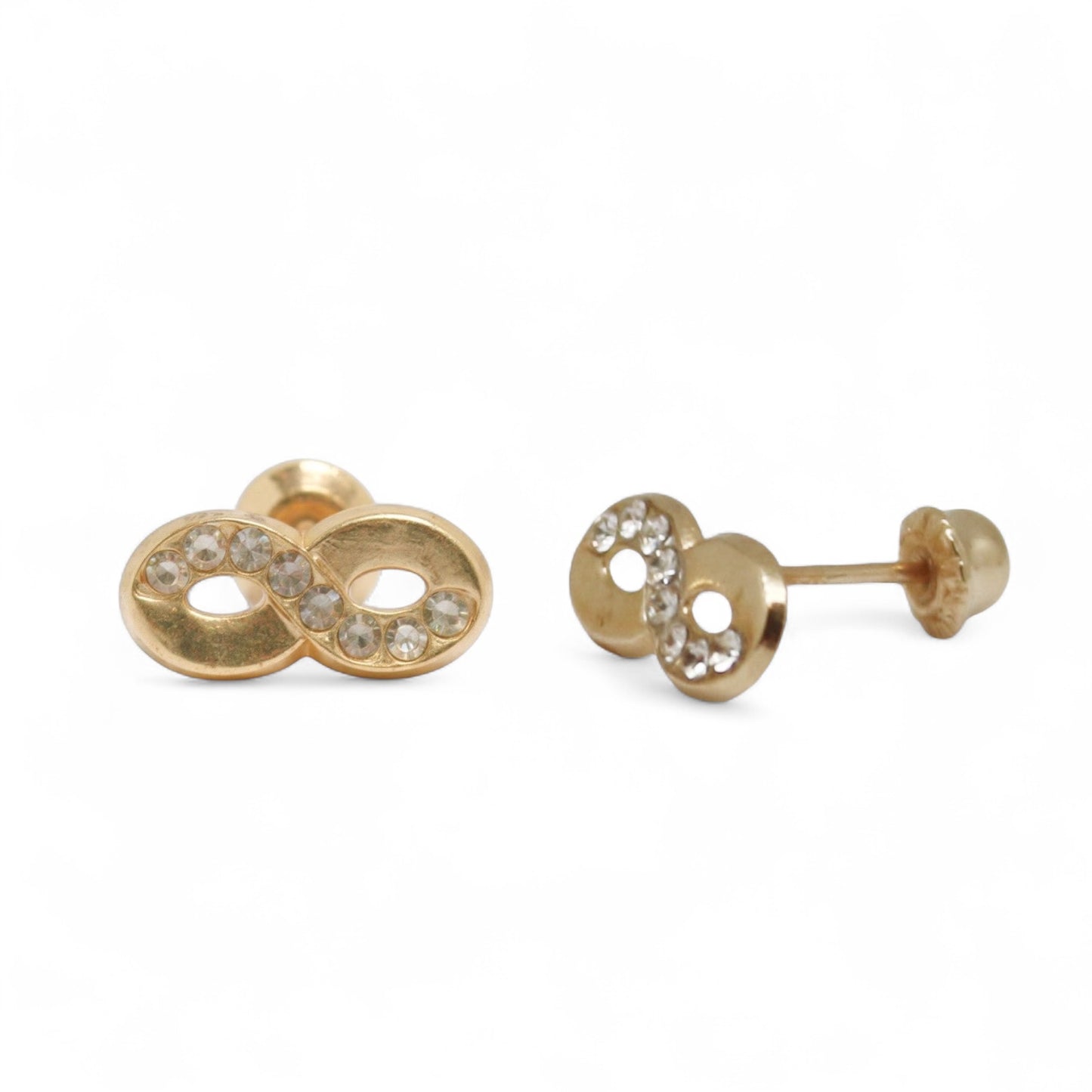 ARETES NIÑAS INFINITO