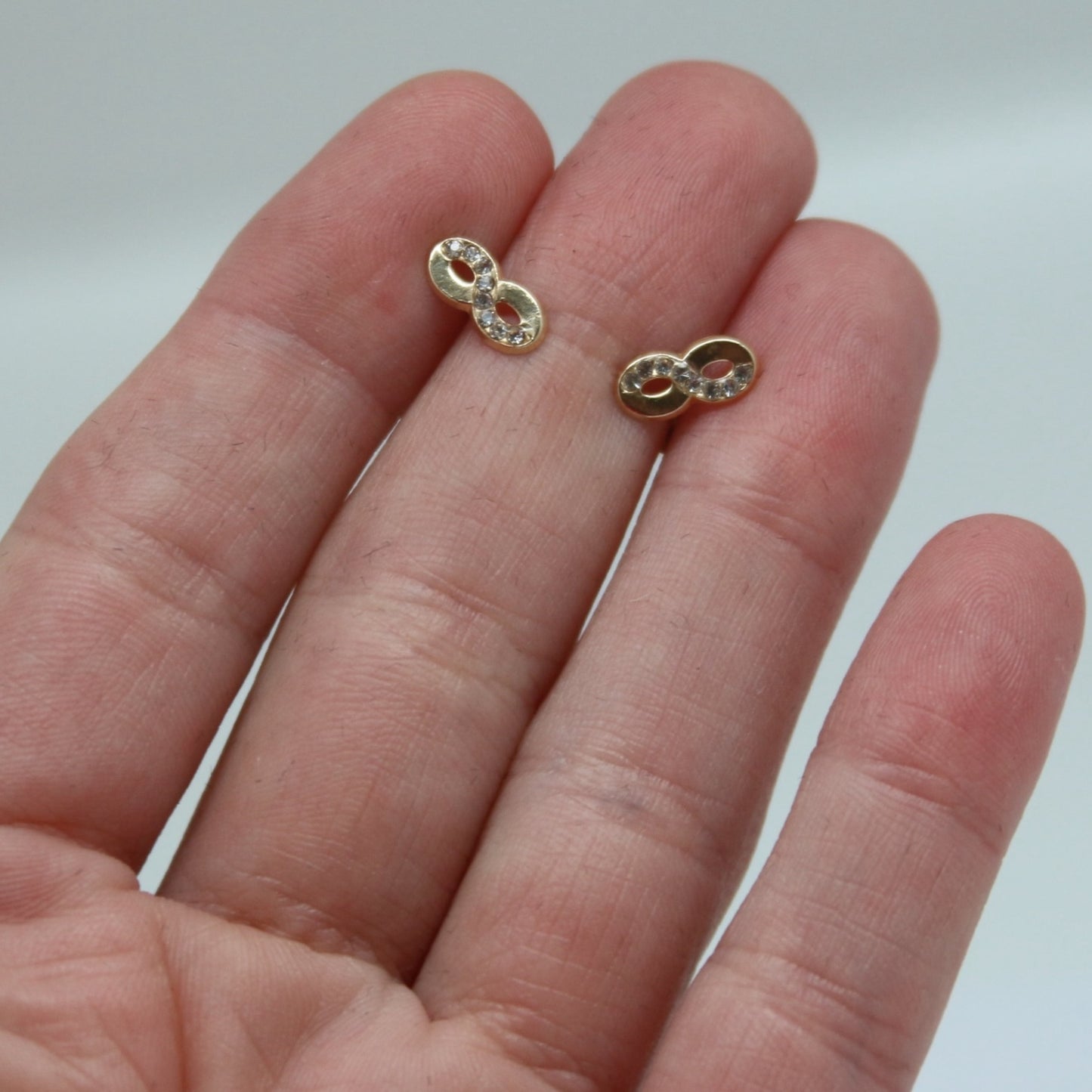 ARETES NIÑAS INFINITO