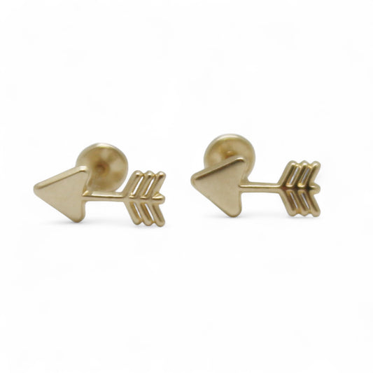 ARETES NIÑAS FLECHA