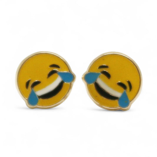 ARETES NIÑAS ESMALTE EMOJI