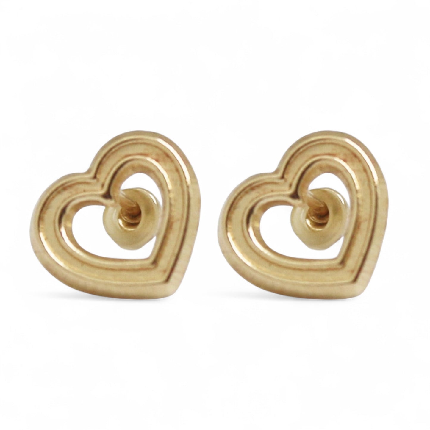 ARETES NIÑAS CORAZON