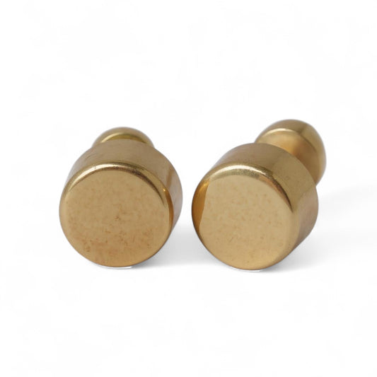 ARETES NIÑAS TACHUELA ORO