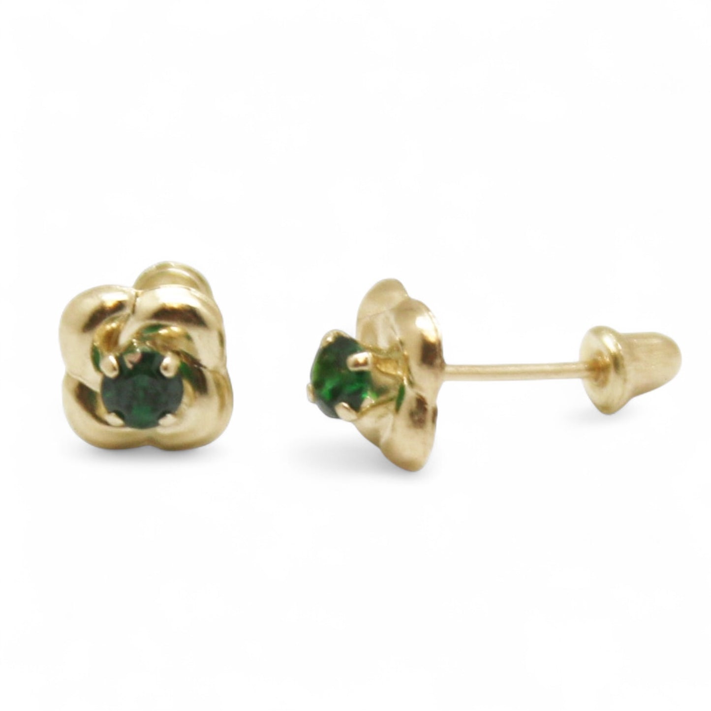 ARETES NIÑAS FLOR