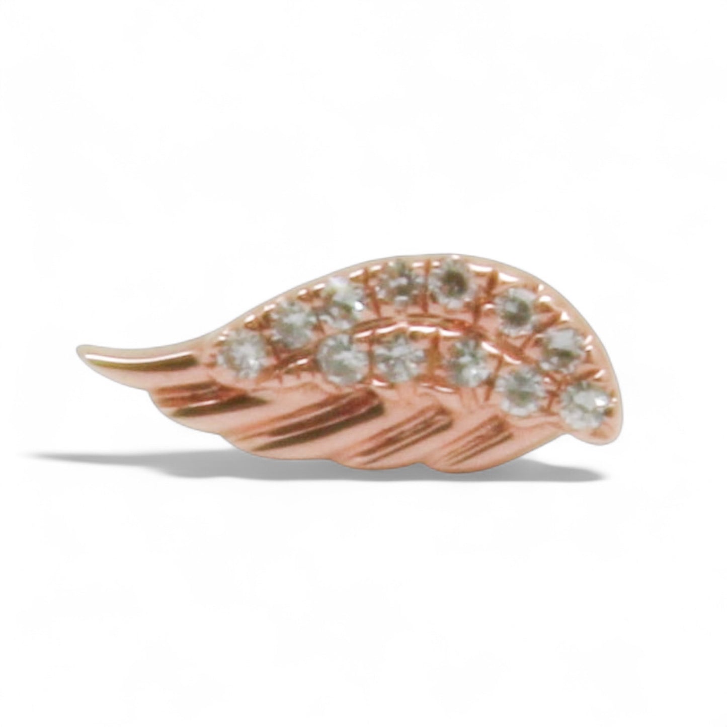 PIERCING HOJA DIAMANTES
