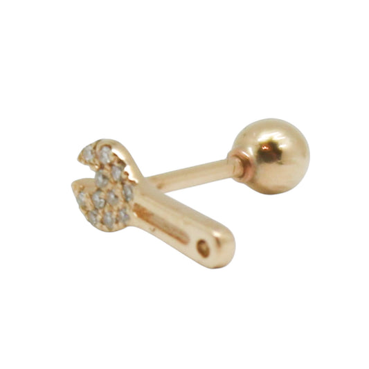 PIERCING TUERCA DIAMANTES