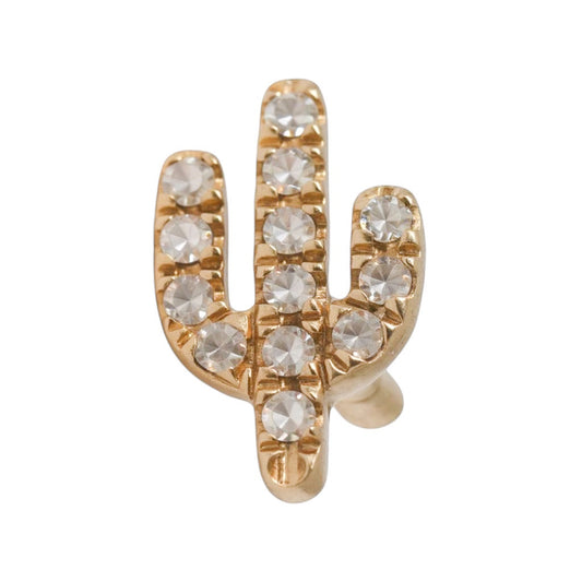 PIERCING CACTUS DIAMANTES