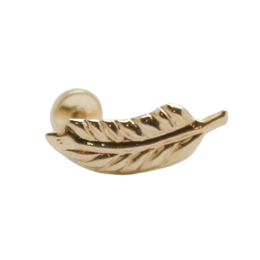 PIERCING HOJA ORO