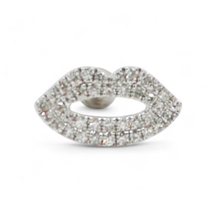 PIERCING BESO DIAMANTES
