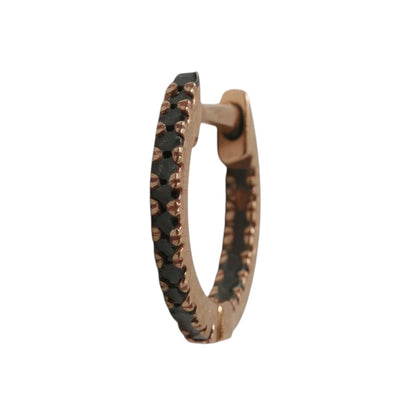 PIERCING ARRACADA DIAMANTES NEGROS