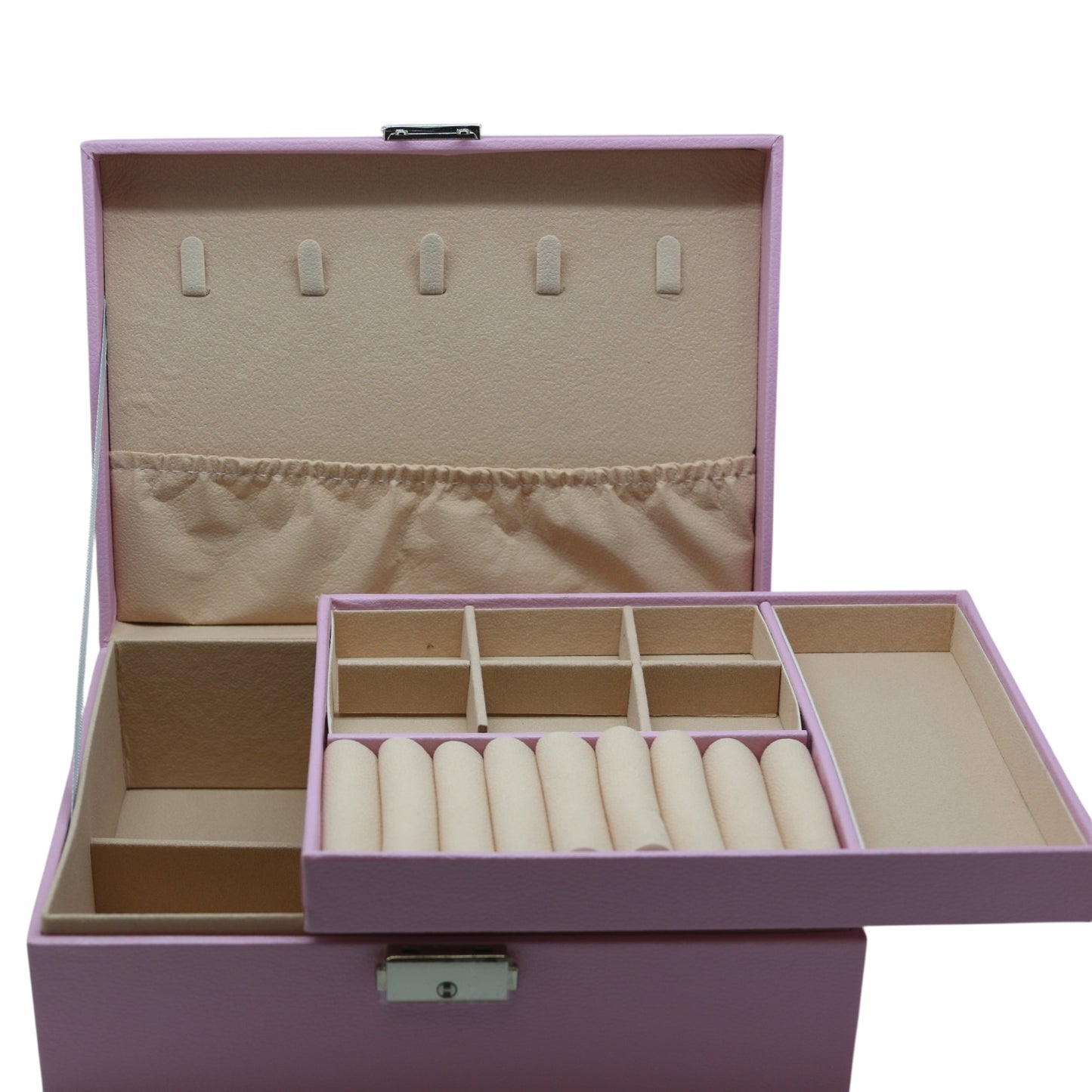 CAJA JOYERIA ROSA