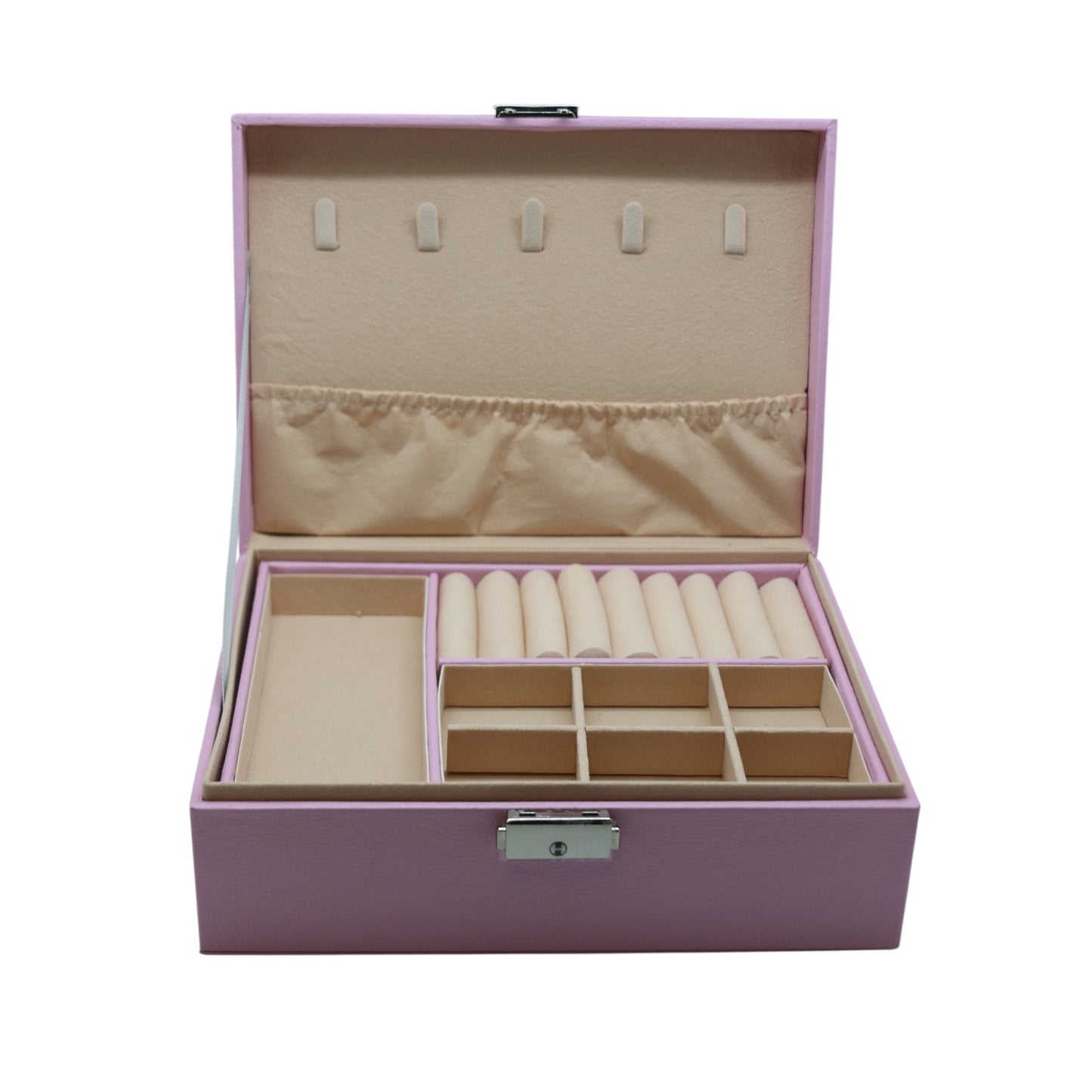 CAJA JOYERIA ROSA