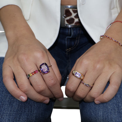 ANILLO AMATISTA