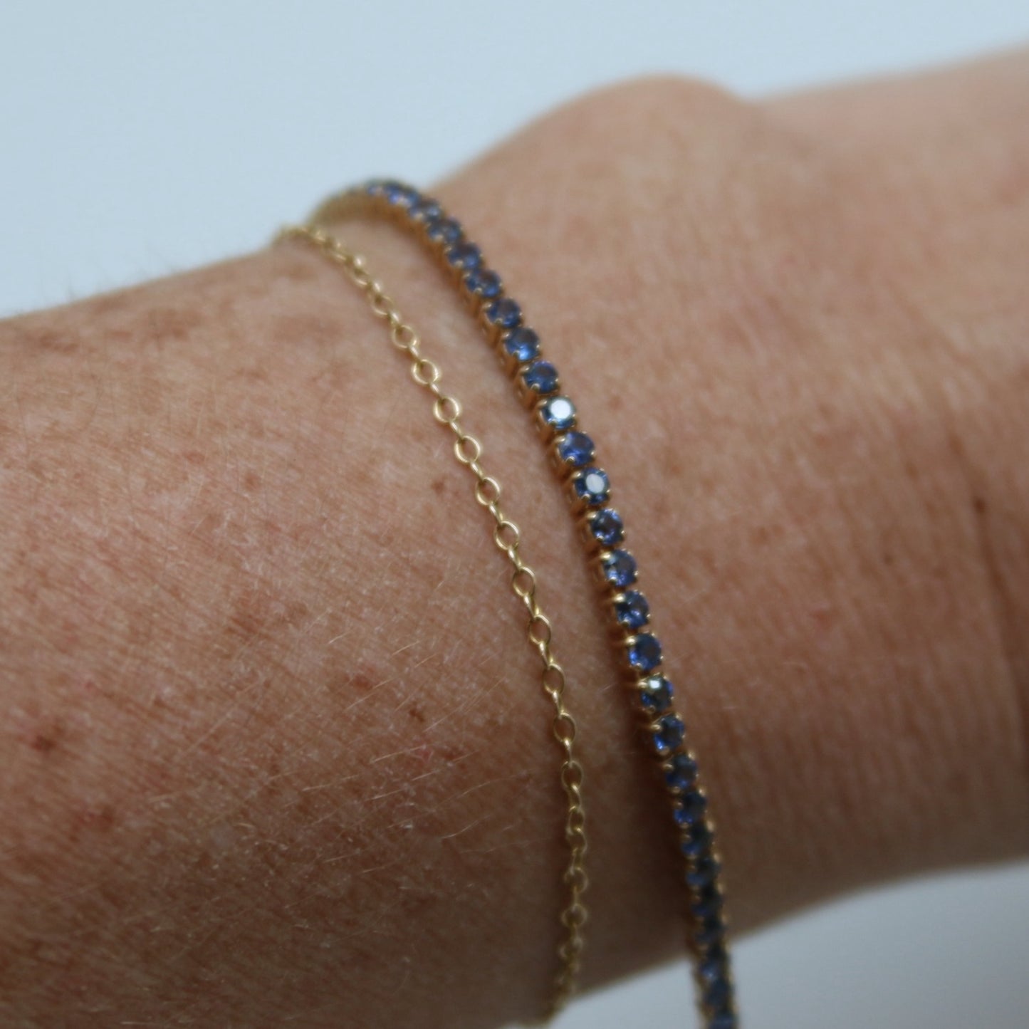 PULSERA TENNIS ZAFIRO