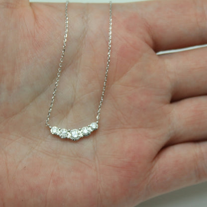 COLLAR CIRCULOS DIAMANTES