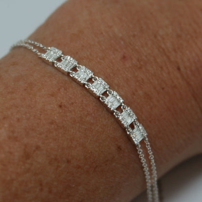 PULSERA  DIAMANTES