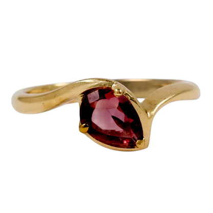 ANILLO PINKY GRANATE