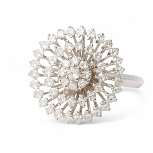 ANILLO FLOR DIAMANTES