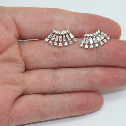ARETES GARRA DIAMANTES