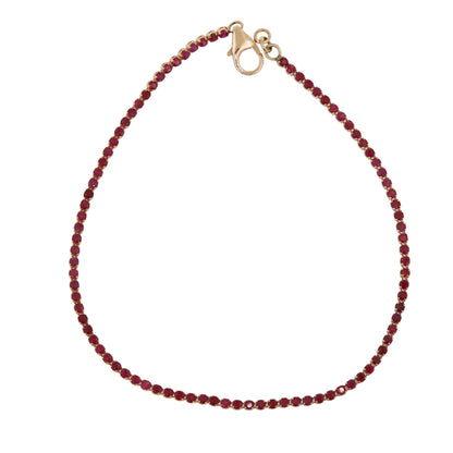 PULSERA TENNIS 1.00 CT RUBI