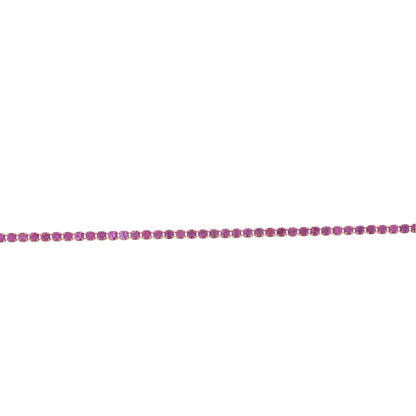 PULSERA TENNIS ZAFIRO ROSA 1.00 CT