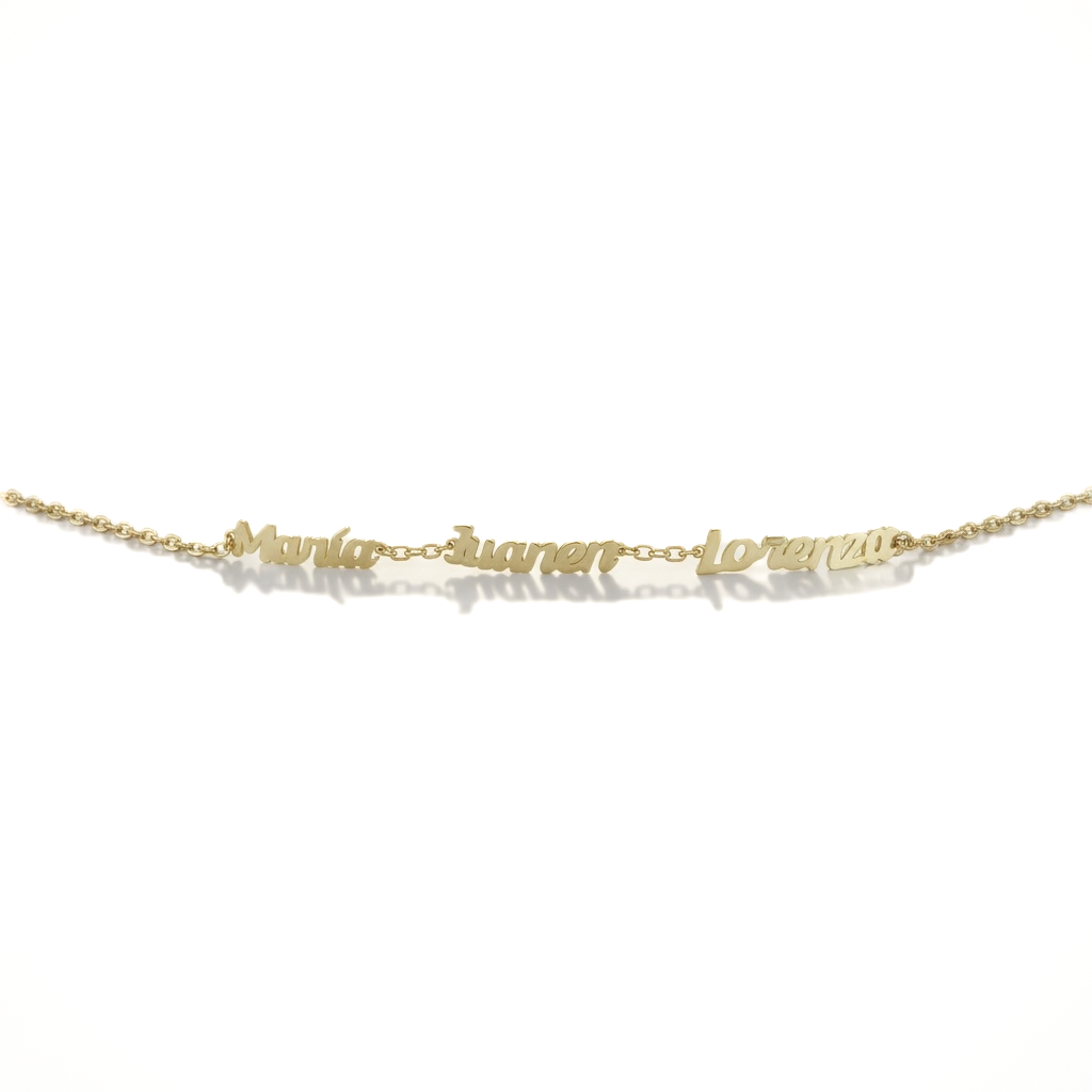 PULSERA 3 NOMBRES