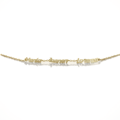 PULSERA 3 NOMBRES