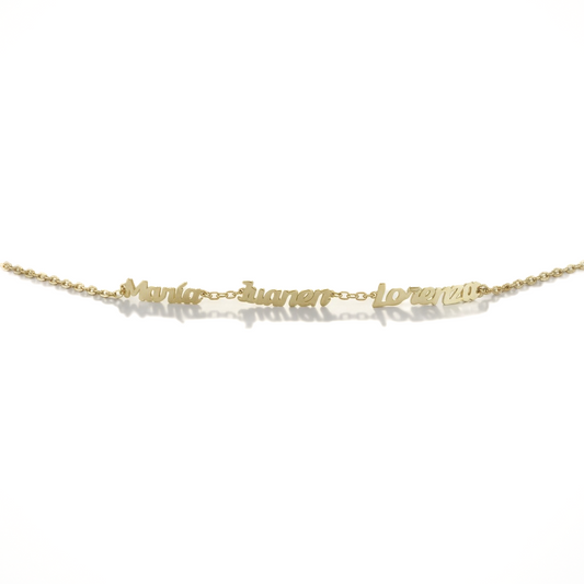 PULSERA 3 NOMBRES