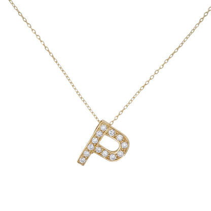 COLLAR INICIAL PERSONALIZADO CON DIAMANTES