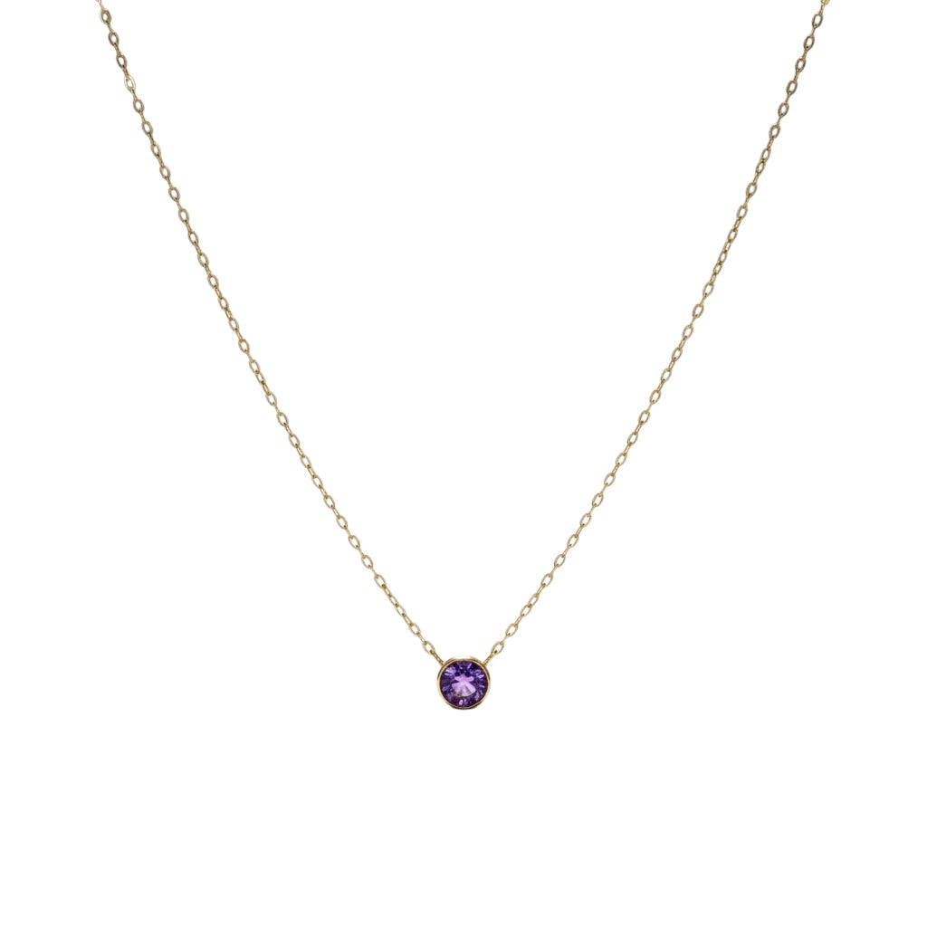 COLLAR AMATISTA BISEL