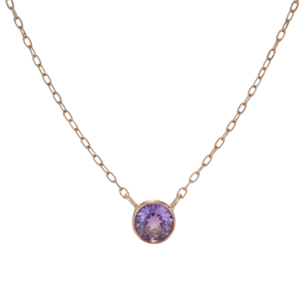 COLLAR AMATISTA BISEL