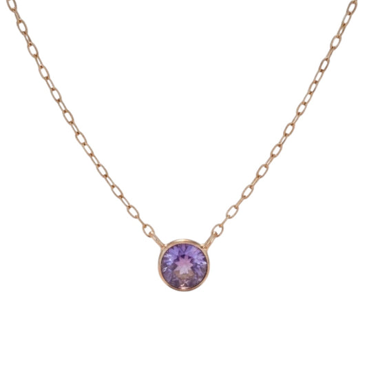 COLLAR AMATISTA BISEL