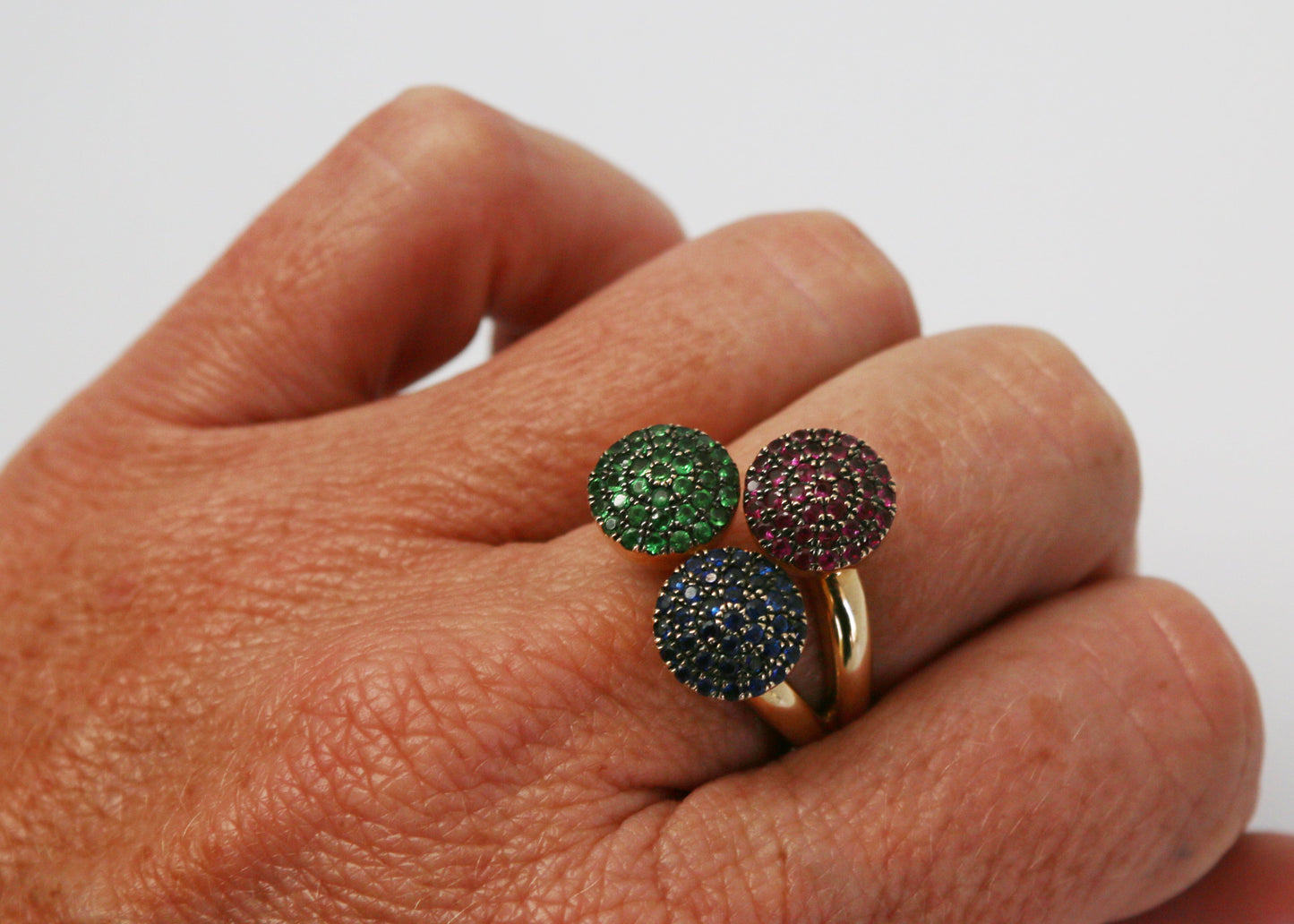 ANILLO TRIPLE COLOR