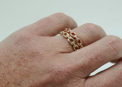 ANILLO LINKS DIAMANTES