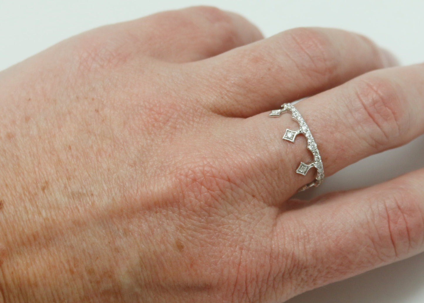 ANILLO COLGANTE DIAMANTES