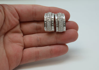 ARETES RECTANGULARES DIAMANTES