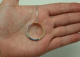 COLLAR CIRCULO RAINBOW