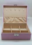 CAJA JOYERIA ROSA