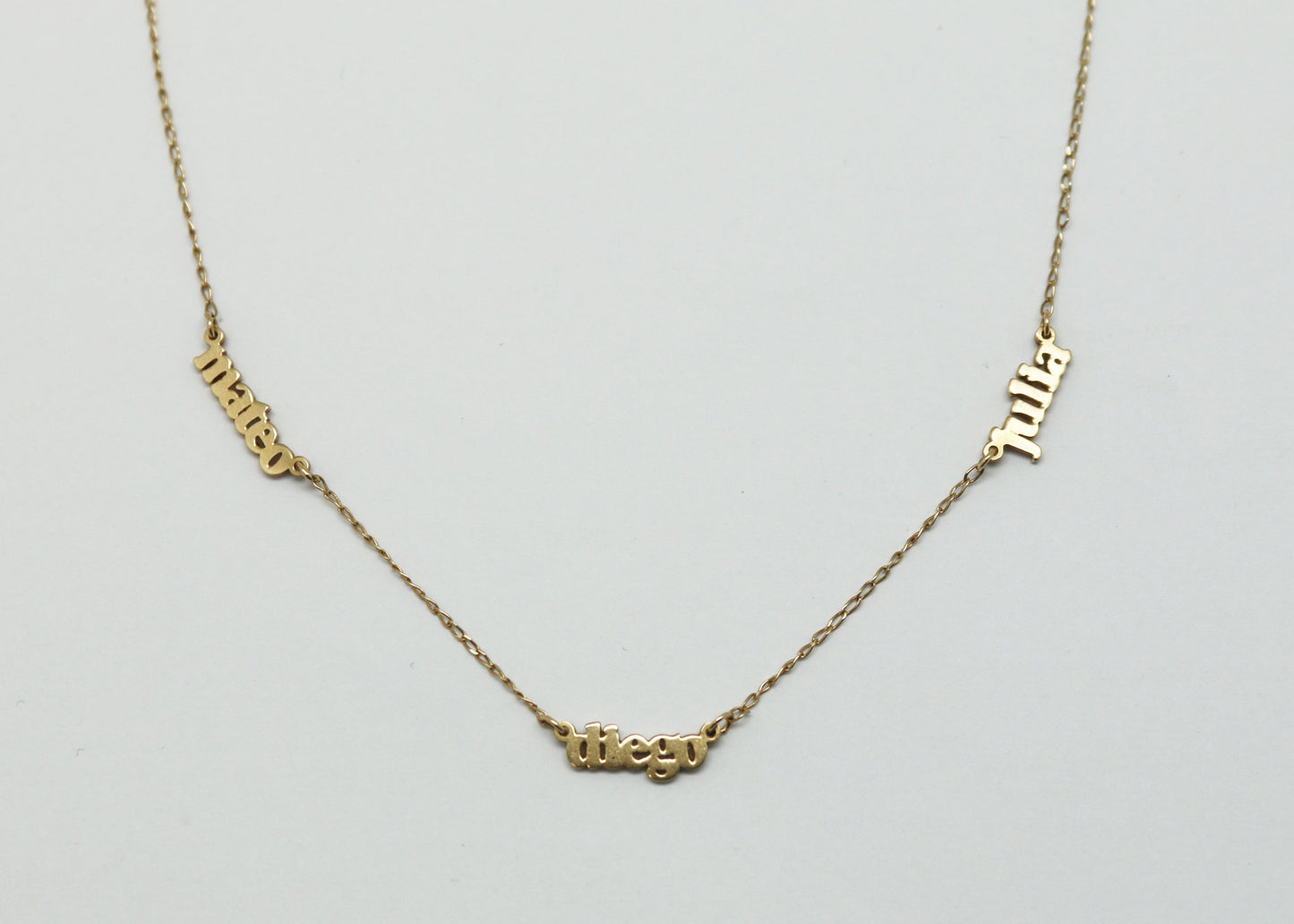 COLLARES 3 NOMBRES (SOBRE PEDIDO)