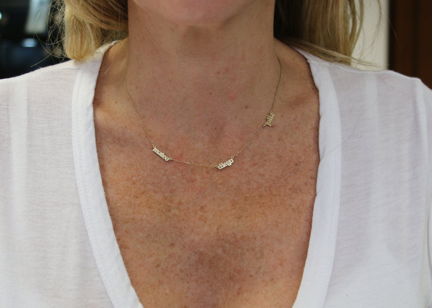 COLLARES 3 NOMBRES (SOBRE PEDIDO)