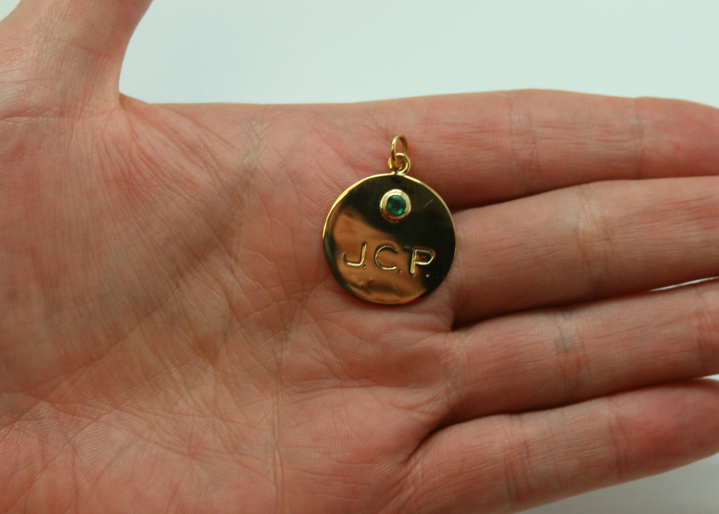 DIJE MONEDA PERSONALIZADO