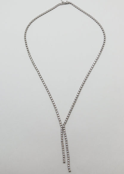 COLLAR CASCADA DIAMANTES