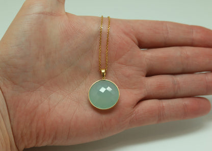 COLLAR CUARZO Verde