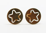 ARETES CIRCULO ESTRELLA